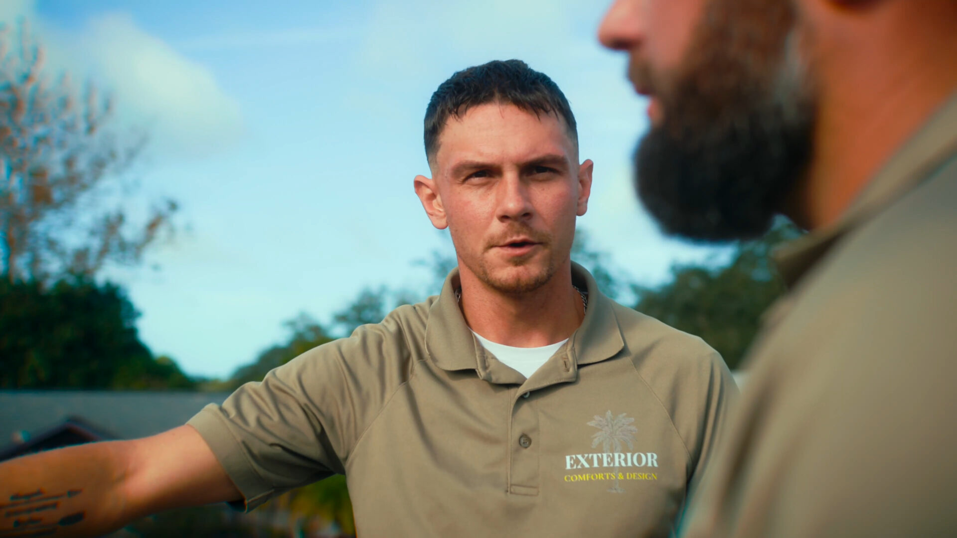 exterior comforts and design team at work