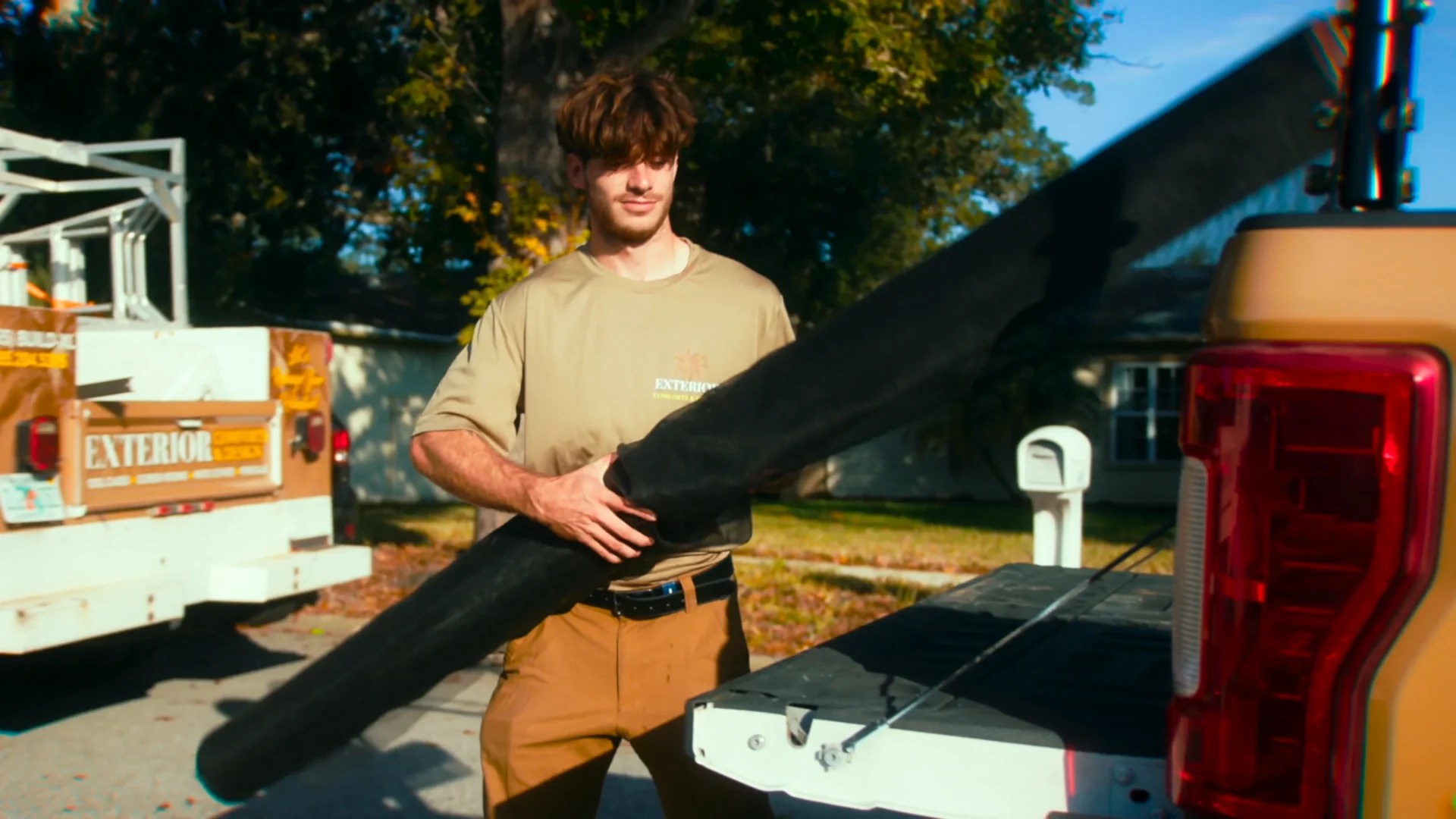 taking screen out of truck